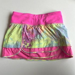 Ivivva pink tennis skirt skort shorts  size 10
